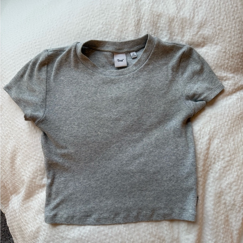 TNA Heather Gray Kids Tee